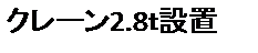 eLXg {bNX: N[2.8ݒu